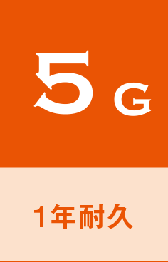 5G｜3ヶ月耐久｜施工時間1.5時間
